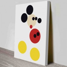 Mickey Mouse Pop Art Canvas Print Wall Hanging Giclee Damien Hirst BIG 61x81cm   263109802568